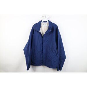 Vintage 80s 90s Streetwear Mens XL Goretex Waterproof Full Zip Rain Jacket USA